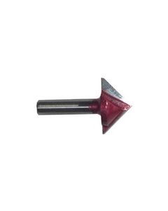 V-terä 6 mm varrella: 90 astetta lev. 32 mm